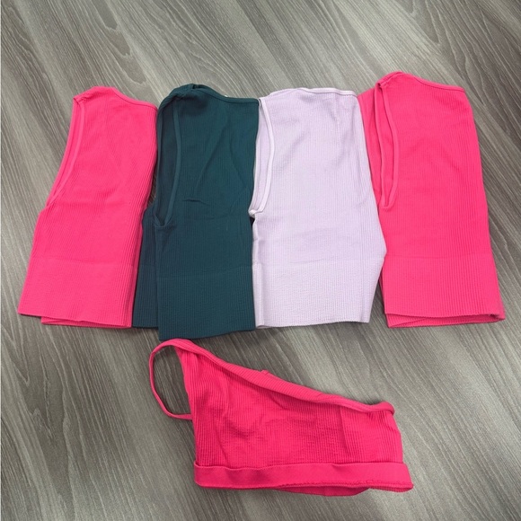 Rock N Rags Ribbed Tank Tops Bundle - OS One Size - Picture 6 of 9